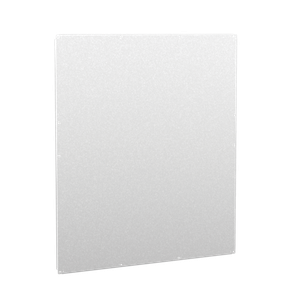 HOFFMAN A86PM75G Panel, mit Montagebolzen, passend für 86 x 75 Zoll Größe, 2 Bay, verzinkt, Stahl | CH8DND