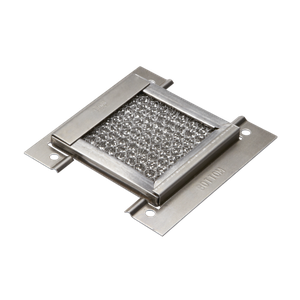 HOFFMAN AFLT84 Filter Kit, Fits Louver Plate Kit, 3.84 x 4.25 x 0.34 Inch Size, Aluminium | CH8EDP