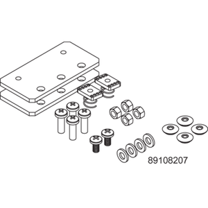 HOFFMAN AHKC1D2LED Replacement Hardware Kit, Hazardous Location LED Lights | CH8EGK