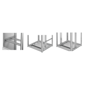 HOFFMAN PMU10B Montagekanal, passend für 1000 mm Rahmentiefe, schwarz, Stahl | CH8RTC