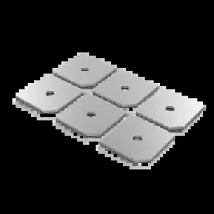 HOFFMAN ASMP58SS Seismic Mounting Plate Kit, 5/8 Inch Size, Stainless Steel | CH8EYL