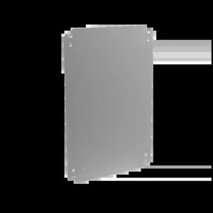 HOFFMAN ATEX38P26G Back Panel, Fits 380 x 260mm Size, Steel | CH8FEM