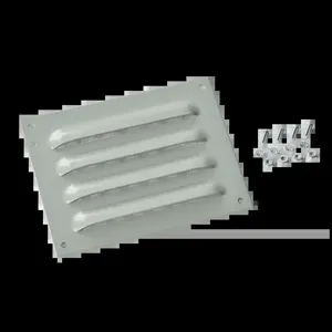 HOFFMAN AVK812SS6 Louver Plate Kit, 15.31 x 9.50 Inch Size, 316 SS | CH8FHW