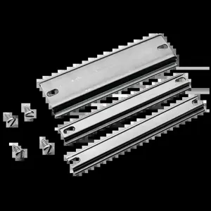 HOFFMAN CCADR12S2 DIN Type Rails, Fits 122mm Length, Steel | CH8FMA