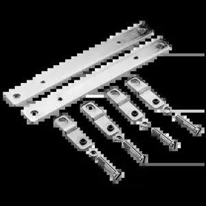 HOFFMAN CCAMF16 Mounting Bracket Kit, 12 gauge Thickness, Steel | CH8FML