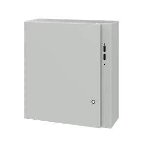 HOFFMAN CDSC24228LG Wallmount Disconnect Enclosure, 24 x 22 x 8 Inch Size, Light Gray, Steel | CH8FTD