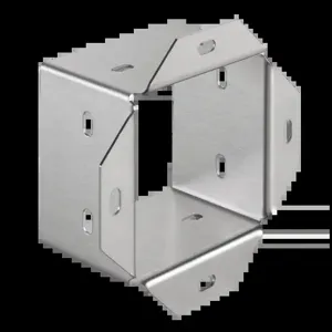 HOFFMAN CT46AESS Enclosure Adapter, 4 x 6 Inch Size, 304 SS | CH8HEQ