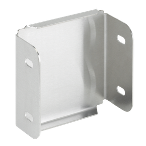 HOFFMAN CTS66CPLSS Closure Plate, 6 x 6 Inch Size, 304 SS, Sloped Top | CH8HNX