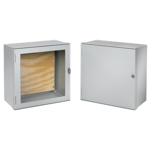 HOFFMAN DU606030WP Wifi Cabinet, Type 4X, 608 x 595 x 321mm Size, Fiberglass, Window Door | CH8HXJ