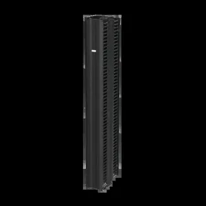 HOFFMAN DV10DF8 Vertical Cable Manager, 96 x 11.25 x 21.2 Inch Size, Black, Al, Single Sided | CH8HXQ