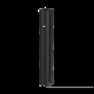 HOFFMAN DV10S7 Vertical Cable Manager, 10 x 84 Inch Size, Black, Composite, Single Sided | CH8HXR