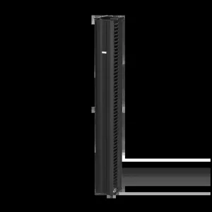 HOFFMAN DV10S8 Vertical Cable Manager, 10 x 96 Inch Size, Black, Composite, Single Sided | CH8HXU