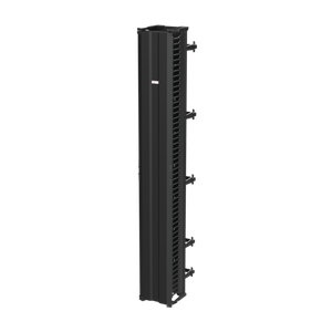 HOFFMAN DV12D8 Vertical Cable Manager, 12 x 96 Inch Size, Black, Composite, Double Sided | CH8HXX