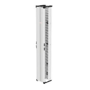 HOFFMAN DV12S7W Vertical Cable Manager, 12 x 84 Inch Size, White, Composite, Single Sided | CH8HYD