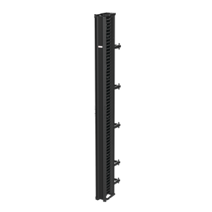 HOFFMAN DV6D9 Vertical Cable Manager, 6 x 108 Inch Size, Black, Composite, Double Sided | CH8HYH