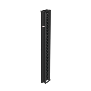 HOFFMAN DV6S7 Vertikaler Kabelmanager, 6 x 84 Zoll Größe, Schwarz, Verbundwerkstoff, einseitig | CH8HYM