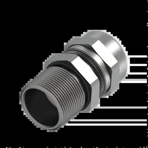 HOFFMAN EBU4MBNCWCLE Cable Gland, M40 x 1.5 Size, Brass | CH8JGB