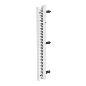 HOFFMAN EC3D7W Vertical Cable Manager, 84 x 3.5 x 9 Inch Size, White, Steel, Double Sided | CH8JGU