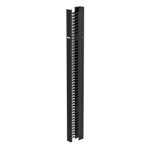 HOFFMAN EC3S7 Vertical Cable Manager, 84 x 3.5 x 9 Inch Size, Black, Steel, Single Sided | CH8JGV