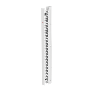 HOFFMAN EC3S7W Vertikaler Kabelmanager, 84 x 3.5 x 9 Zoll Größe, Weiß, Stahl, einseitig | CH8JGW