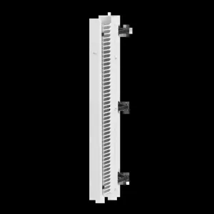 HOFFMAN EC6D7W Vertical Cable Manager, 84 x 6 x 9 Inch Size, White, Steel, Double Sided | CH8JGZ