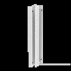 HOFFMAN EC6DF7W Vertical Cable Manager, 84 x 6.50 x 20.85 Inch Size, White, Steel, Double Sided | CH8JHB