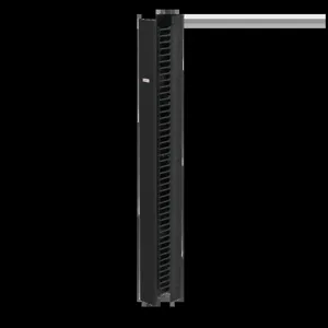 HOFFMAN EC6S7 Vertical Cable Manager, 84 x 6 x 9 Inch Size, Black, Steel, Single Sided | CH8JHC