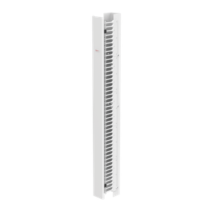HOFFMAN EC6S7W Vertikaler Kabelmanager, 84 x 6 x 9 Zoll Größe, Weiß, Stahl, einseitig | CH8JHD