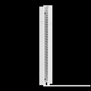 HOFFMAN EC6S7W Vertical Cable Manager, 84 x 6 x 9 Inch Size, White, Steel, Single Sided | CH8JHD