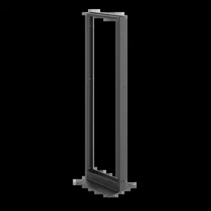 HOFFMAN EDR19FM38U Open Frame Rack, 2 Post, 72 x 20.25 x 15 Inch Size, Black, Aluminium | CH8JLT