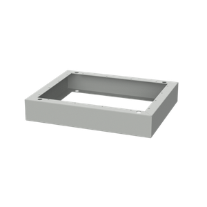 HOFFMAN EPL7060 Plinth Base, Fits 700 x 600mm Size Cabinet, Gray, Aluminium | CH8JPD