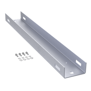HOFFMAN EPMC12 Vertikaler Mastmontagekanal, passend für 1200 mm Größe, Grau, Aluminium | CH8JPE