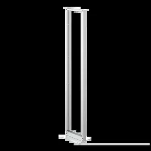 HOFFMAN EVR19FM58U Open Frame Rack, 2 Post, 108 x 20.25 x 15 Inch Size, Aluminium | CH8JRF