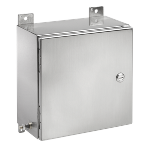 HOFFMAN EXE12128SS61 Hazardous Location Enclosure, Hinged Cover, 12 x 12 x 8 Inch Size, 316 SS | CH8JVK