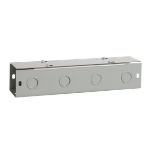 HOFFMAN F66T172GVPWK Wiring Trough, Straight Section, 6 x 6 x 72 Inch Size, Gray, Steel | CH8KVH