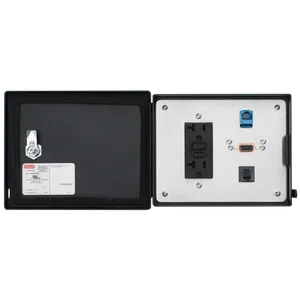 HOFFMAN HDP5ETHDH Intersafe Data Interface Port, Modbus Plus, Ethernet, Duplex, Steel | CH8LXD