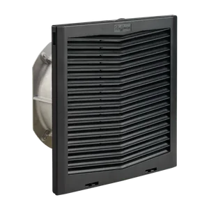 HOFFMAN HF1316423R Filter Fan, 115V, 484 CFM, Reverse Flow, Black | CH8MAG