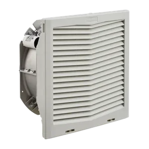 HOFFMAN HF1316424R Filter Fan, 115V, 484 CFM, Reverse Flow, Light Gray | CH8MAJ