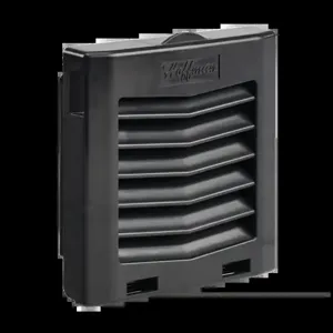 HOFFMAN HG0400403 Filter Fan Exhaust Grille, 4 Inch Size, Black | CH8MBV