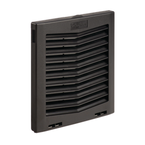 HOFFMAN HG0900403 Filter Fan Exhaust Grille, 9 Inch Size, Black | CH8MCB