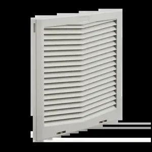 HOFFMAN HG1300504 Filter Fan Exhaust Grille, 13 Inch Size, Gray | CH8MCN