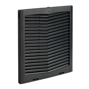 HOFFMAN HG1300503 Filter Fan Exhaust Grille, 13 Inch Size, Black | CH8MCM