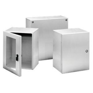 HOFFMAN LSC201512SS Enclosure, Screw Cover, Type 4X, 200 x 150 x 120mm Size, 304 SS | CH8MXG