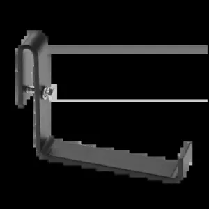 HOFFMAN LLBG L Bracket Kit, Gray, Steel | CH8MRD