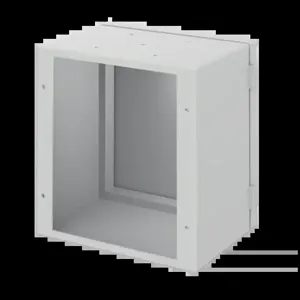 HOFFMAN LLBR161612 Enclosure, Fits 166 x 160mm Size, Gray, Steel | CH8MRE