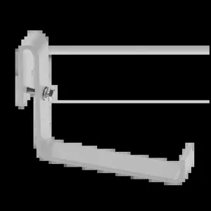 HOFFMAN LLBW L Bracket Kit, White, Steel | CH8MRG