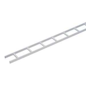 HOFFMAN LSS18W Ladder Rack Straight Sections, 18 Inch Wide, White, Steel | CH8MYJ