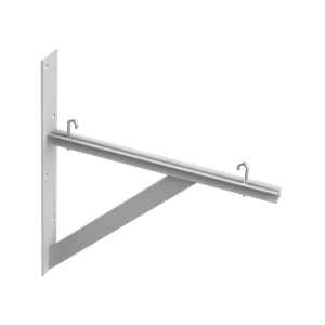 HOFFMAN LTSB18G Triangle Support Bracket Kit, Fits 12 And 18 Inch Cable Runway Gray, Steel | CH8MZD