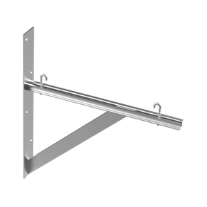 HOFFMAN LTSB18GZ Triangle Support Bracket Kit, Fits 12 And 18 Inch Cable Runway Steel | CH8MZE