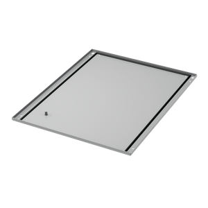 HOFFMAN P2B045 Solid Base, Fits 400 x 500mm Size, Painted | CH8NZL